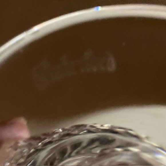 Vintage Waterford Colleen Short Stem Claret Wine Glasses - Picture 5 of 6